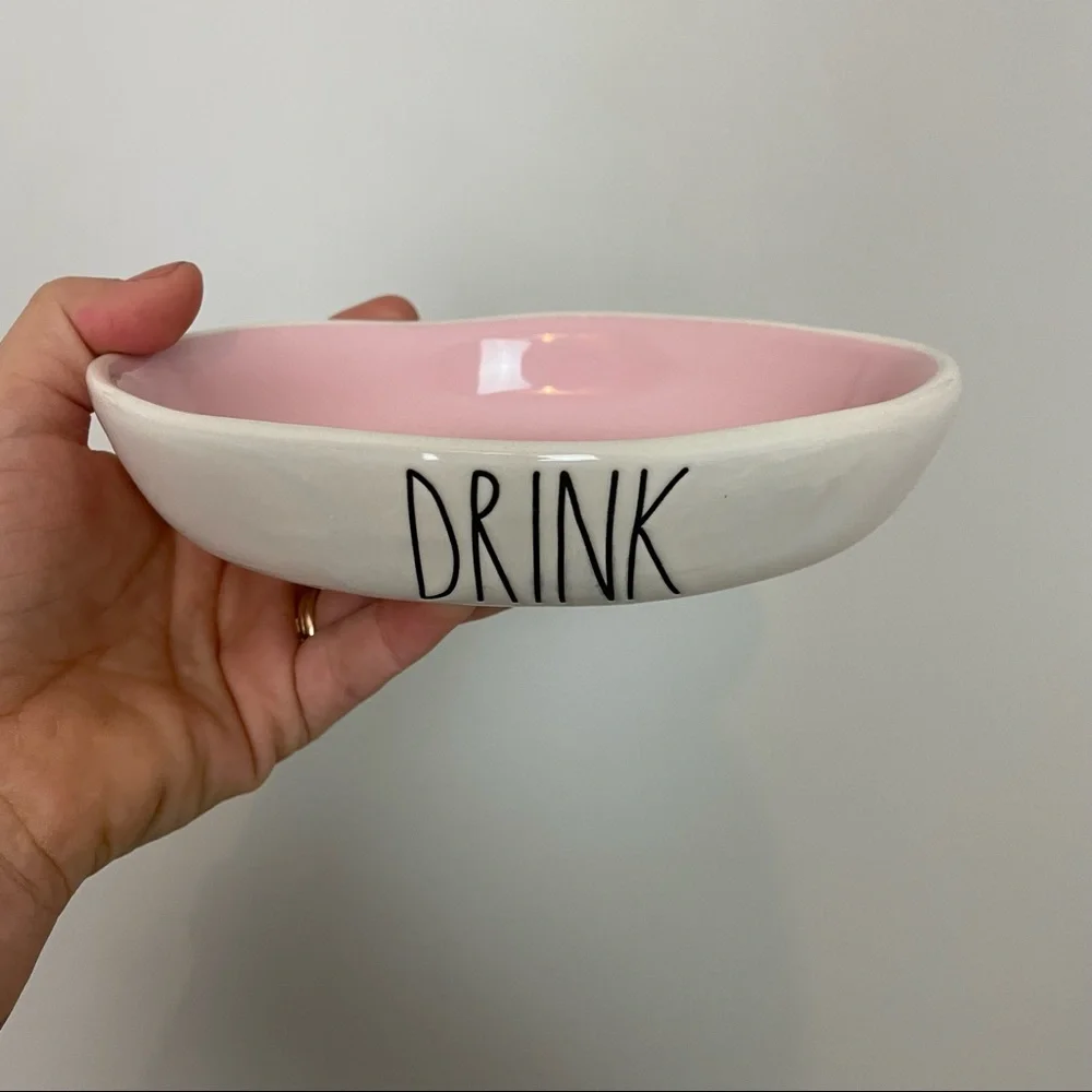 Rae Dunn Small Pet Water Bowl